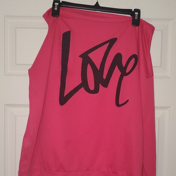 love J Sweaters - Love off shoulder sweatshirt  no size tag
